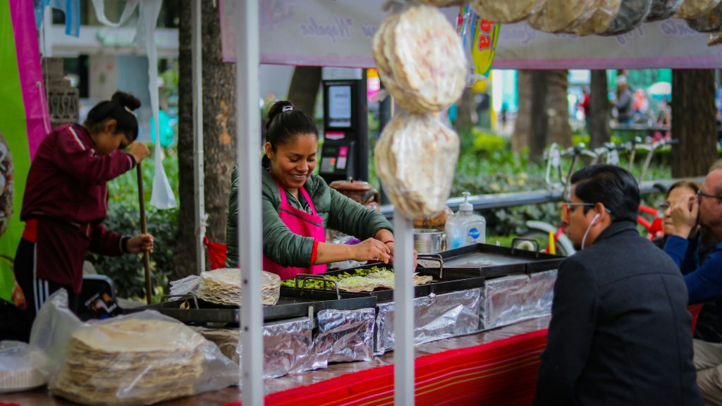 Mexico City, street food scene